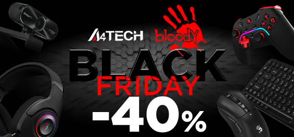 Знижки до -40% на улюблені товари Bloody і A4tech
