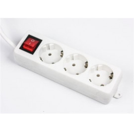 Купить Удлинитель 220В Maxxter PS-3GS-6, 3 розетки 1.8m White Купить Удлинитель 220В Maxxter PS-3GS-6, 3 розетки 1.8m White