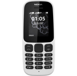 Купить Мобильный телефон Nokia 105 New 2017 Dual Sim White Купить Мобильный телефон Nokia 105 New 2017 Dual Sim White