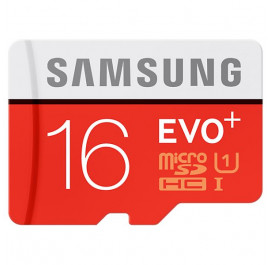 Купить Карта памяти Samsung microSDHC 16 GB EVO Plus UHS-I Class 10 (MB-MC16DA/RU) Купить Карта памяти Samsung microSDHC 16 GB EVO Plus UHS-I Class 10 (MB-MC16DA/RU)