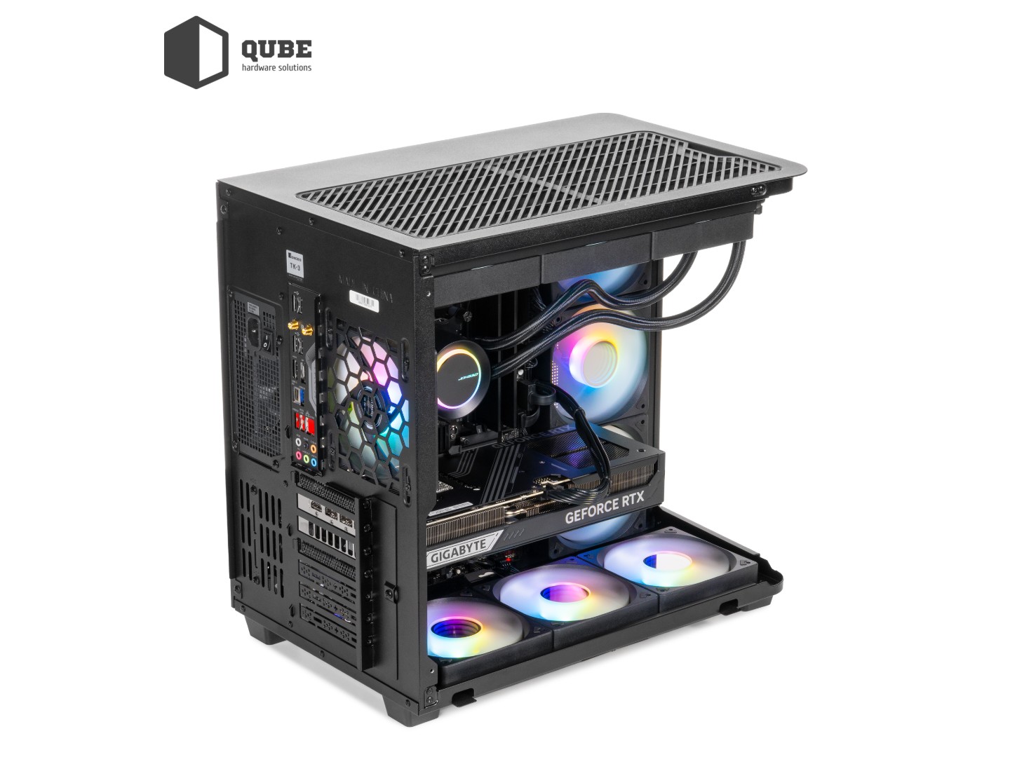 Системний блок QUBE QB Ryzen 7 9800X3D RTX 5070 12GB TK3B 3210 (Ryzen79800X3DRTX507012GBTK3B3210) — фото 10