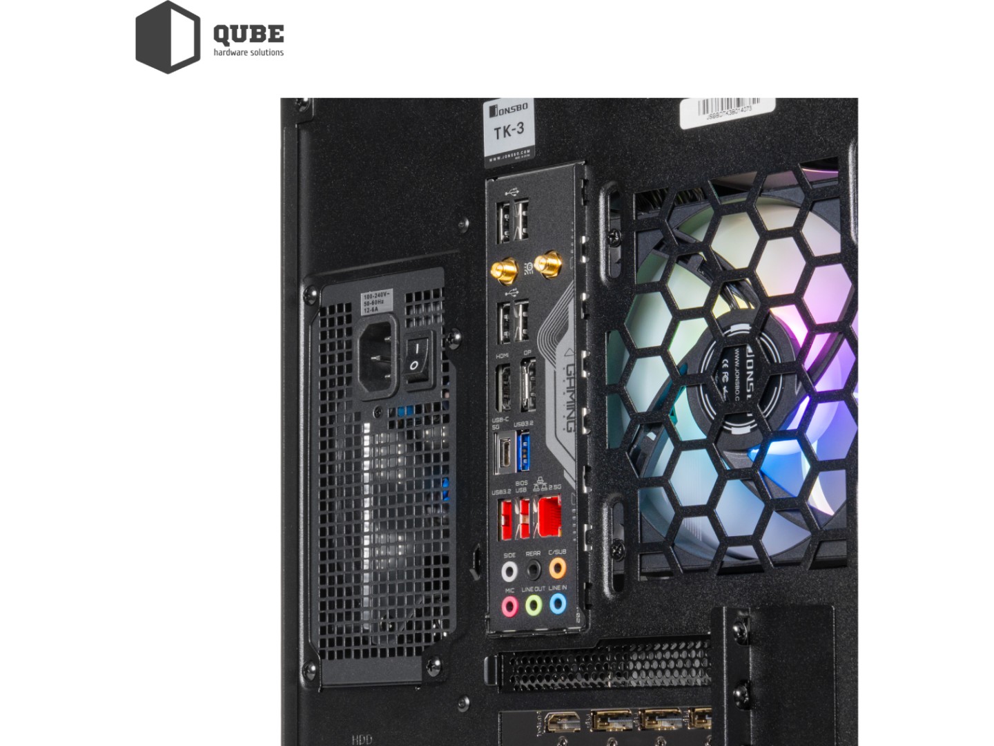 Системний блок QUBE QB Ryzen 7 9800X3D RTX 5070 12GB TK3B 321010Win (Ryzen79800X3DRTX507012GBTK3B321010Win) — фото 15