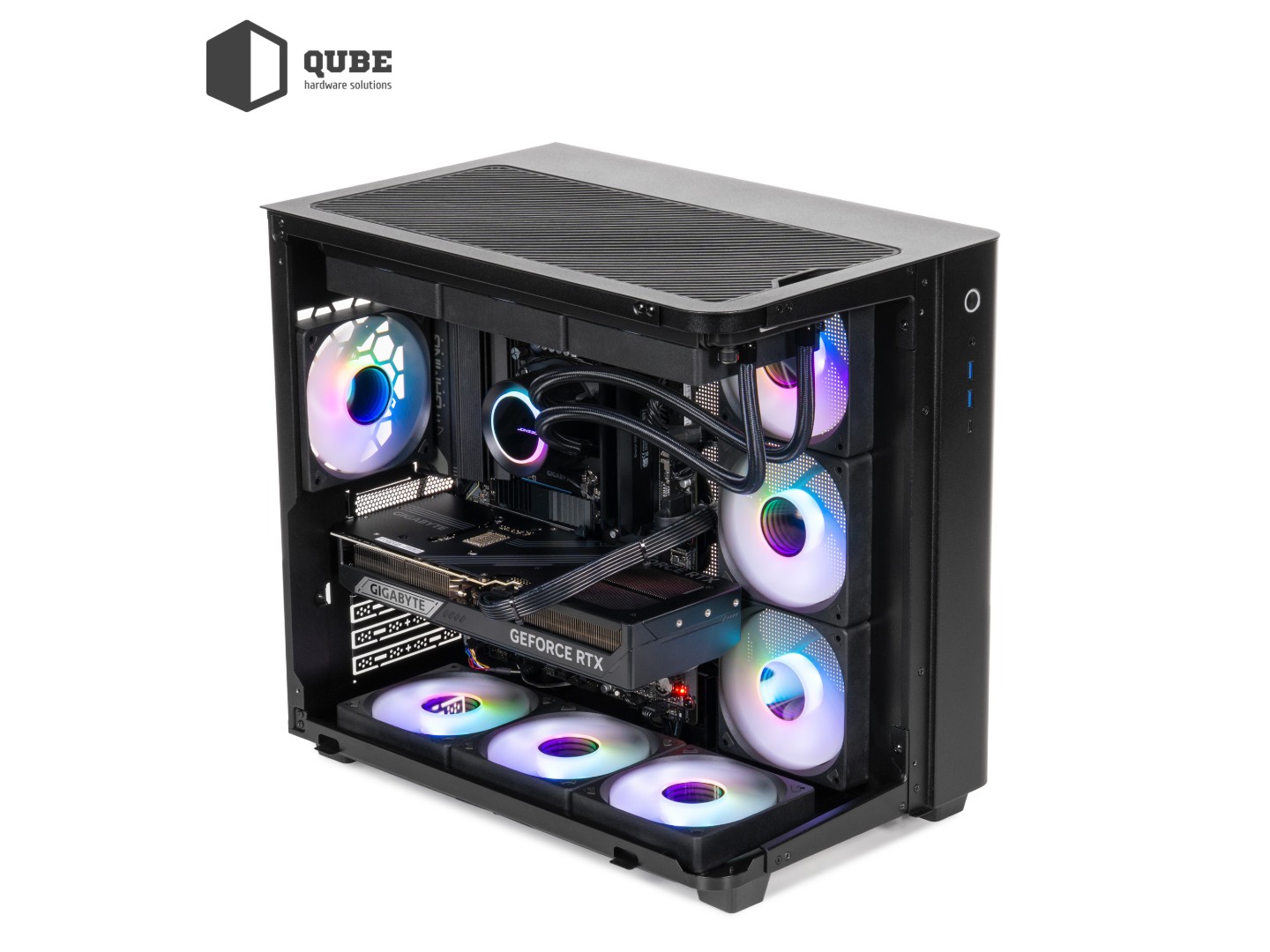 Системний блок QUBE QB Ryzen 7 9800X3D RTX 5070 12GB TK3B 3210 (Ryzen79800X3DRTX507012GBTK3B3210) — фото 14