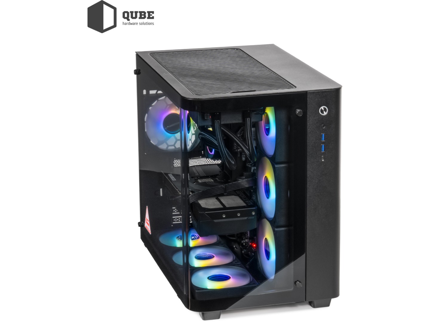 Системний блок QUBE QB Ryzen 7 9800X3D RTX 5070 12GB TK3B 321010Win (Ryzen79800X3DRTX507012GBTK3B321010Win) — фото 20