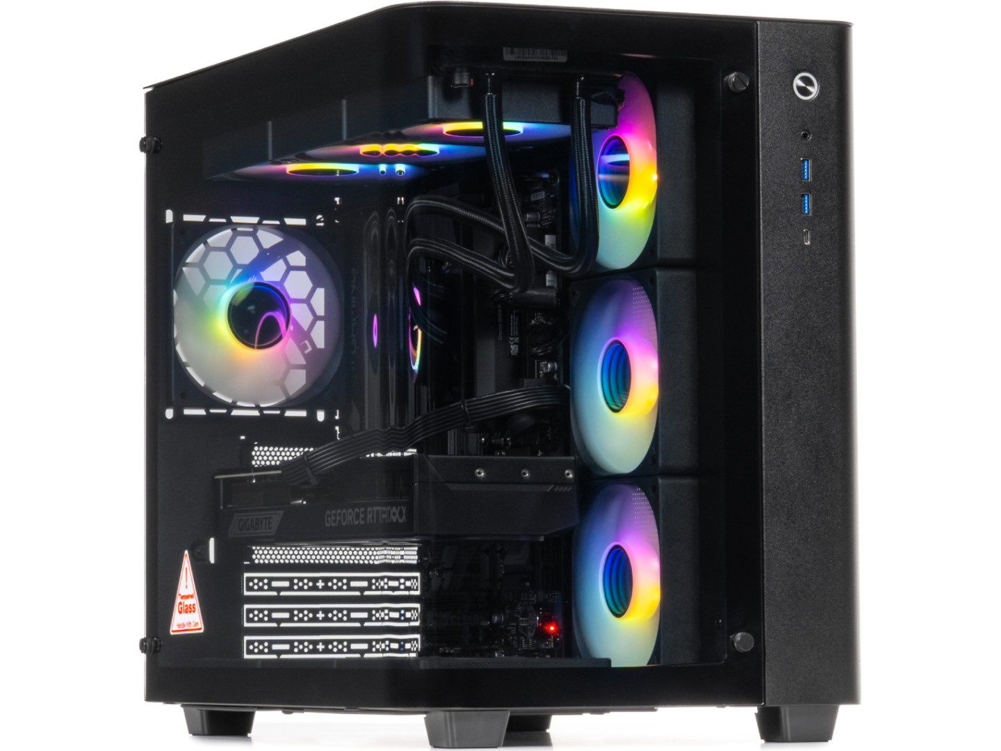 Системний блок QUBE QB Ryzen 7 9800X3D RTX 5070 12GB TK3B 321010Win (Ryzen79800X3DRTX507012GBTK3B321010Win) — фото 2