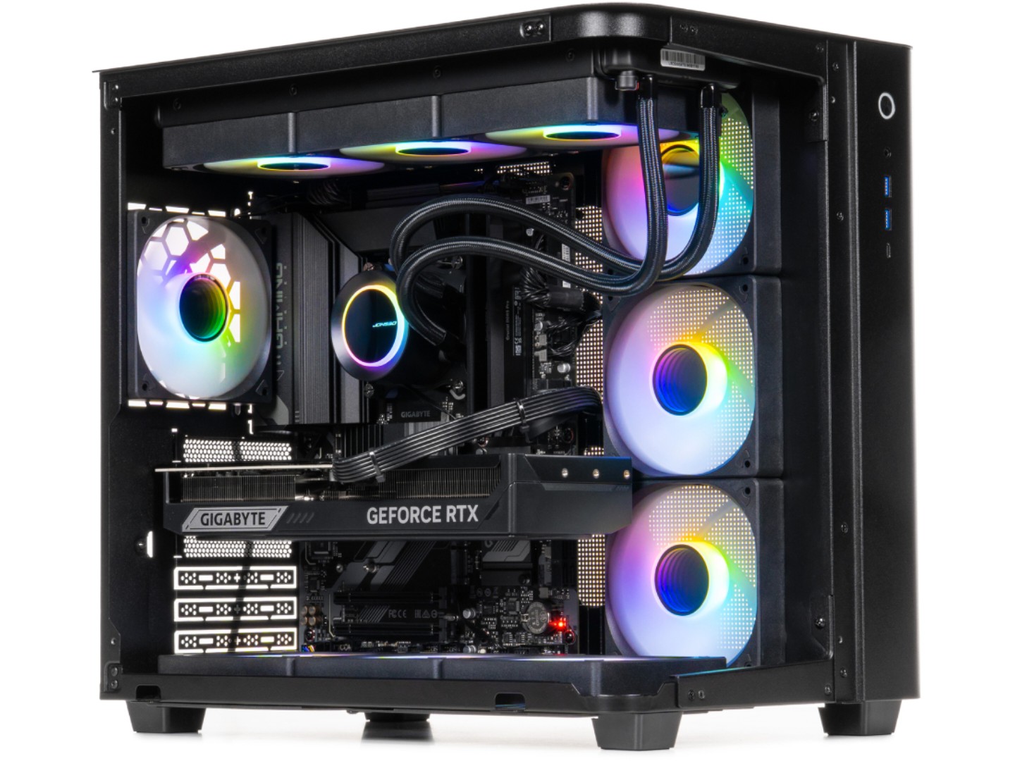 Системний блок QUBE QB Ryzen 7 9800X3D RTX 5070 12GB TK3B 321010Win (Ryzen79800X3DRTX507012GBTK3B321010Win) — фото 3