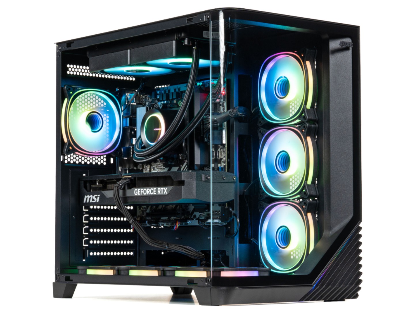 Системний блок QUBE QB Ryzen 7 9700X RTX 5060 8GB MRGb 3210 (Ryzen79700XRTX50608GBMRGb3210) — фото 3
