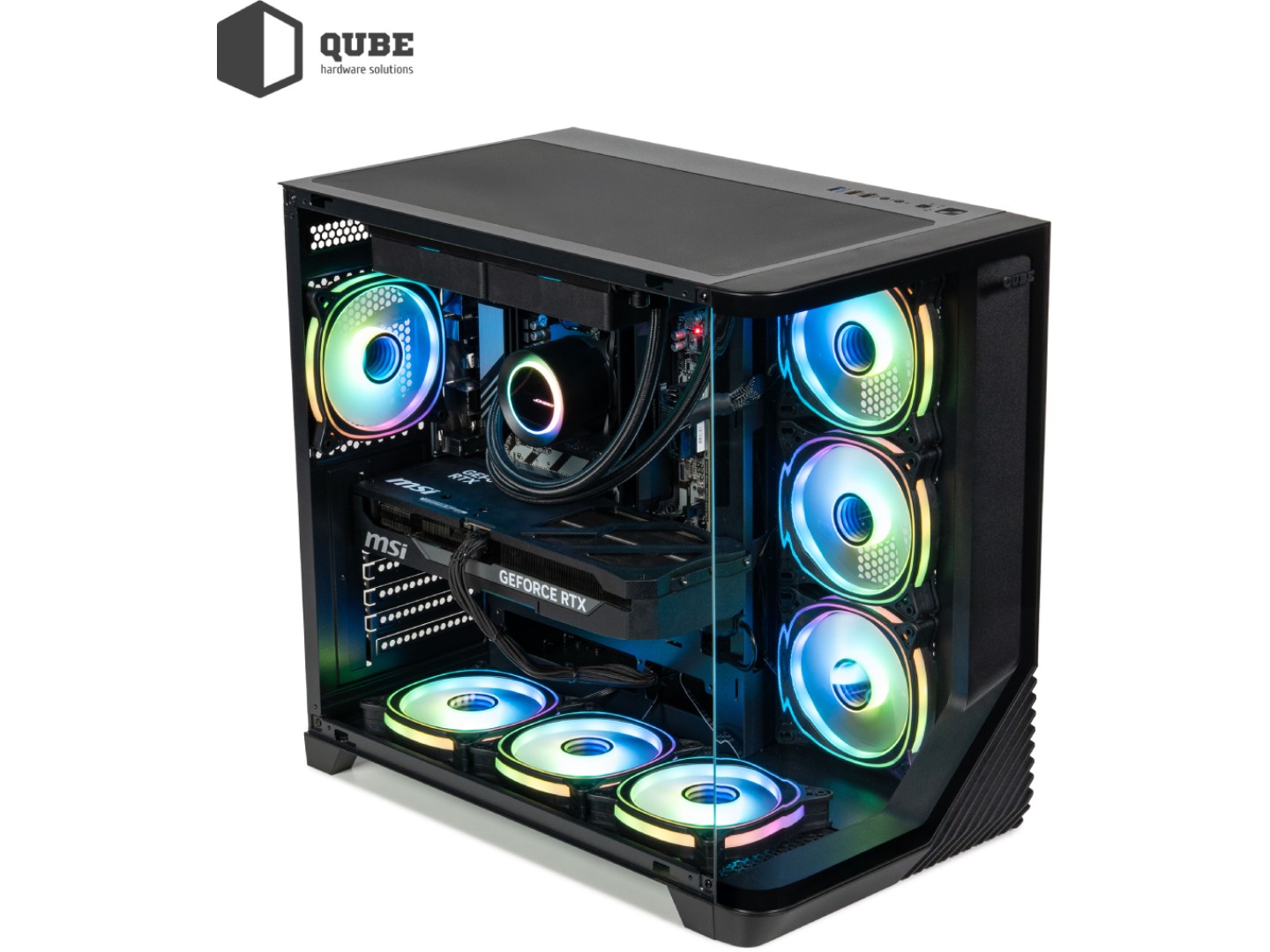 Системний блок QUBE QB Ryzen 7 9700X RTX 5060 8GB MRGb 3210 (Ryzen79700XRTX50608GBMRGb3210) — фото 10