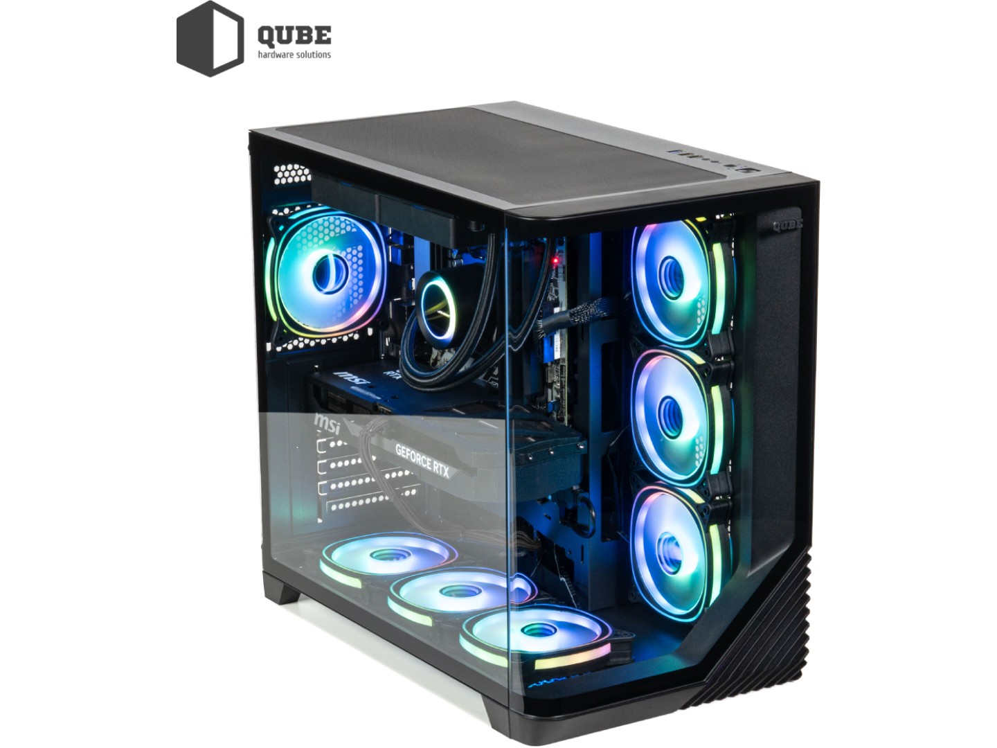 Системний блок QUBE QB Ryzen 7 9700X RTX 5060 8GB MRGb 3210 (Ryzen79700XRTX50608GBMRGb3210) — фото 11