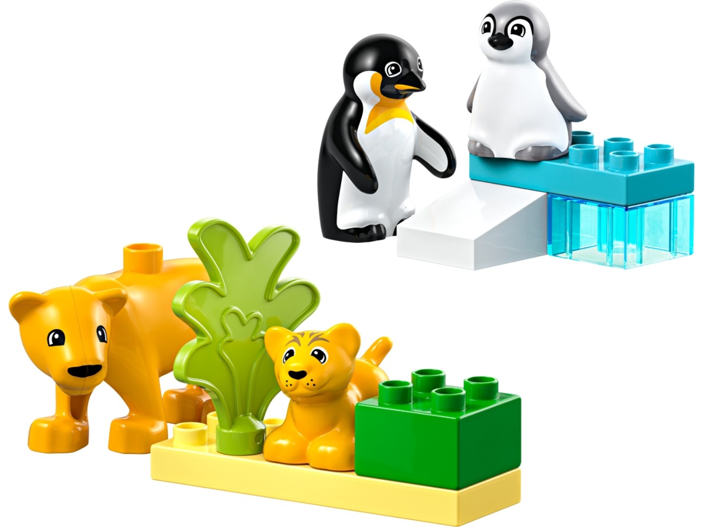 Конструктор LEGO DUPLO Town Сімейства диких тварин: Пінгвіни та Леви (10442) — фото 4