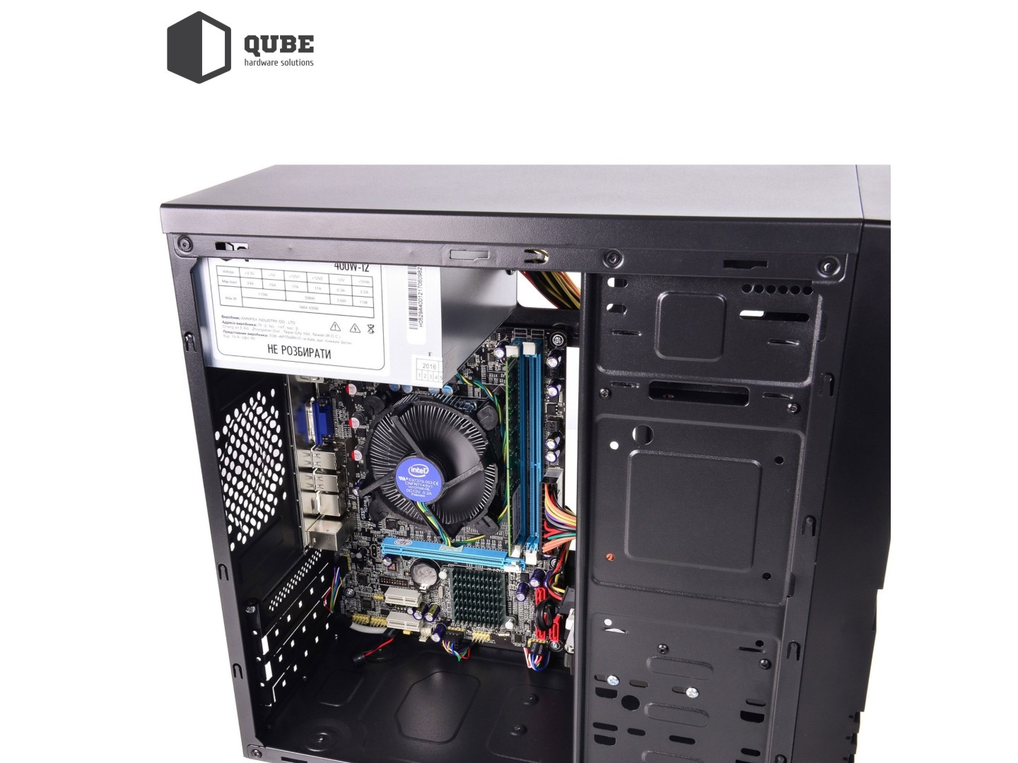 Системний блок QUBE QB i5 14400 B5 84 (i514400B584) — фото 11