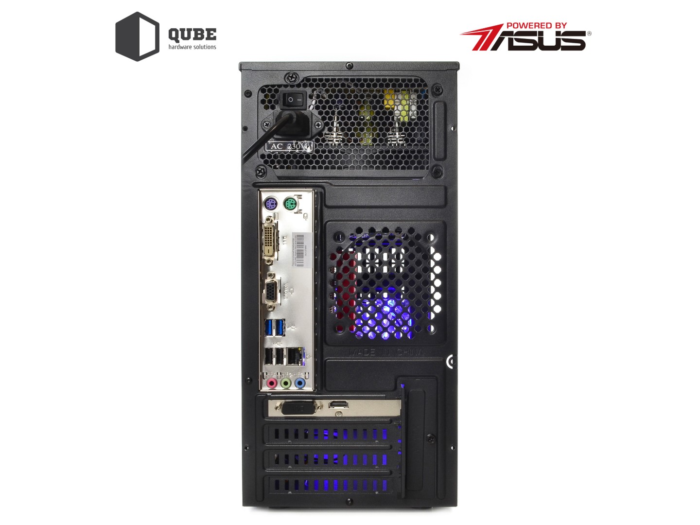 Системний блок QUBE QB i5 12400F GT 1030 2GB 1641 (i512400FGT10302GB1641) — фото 11