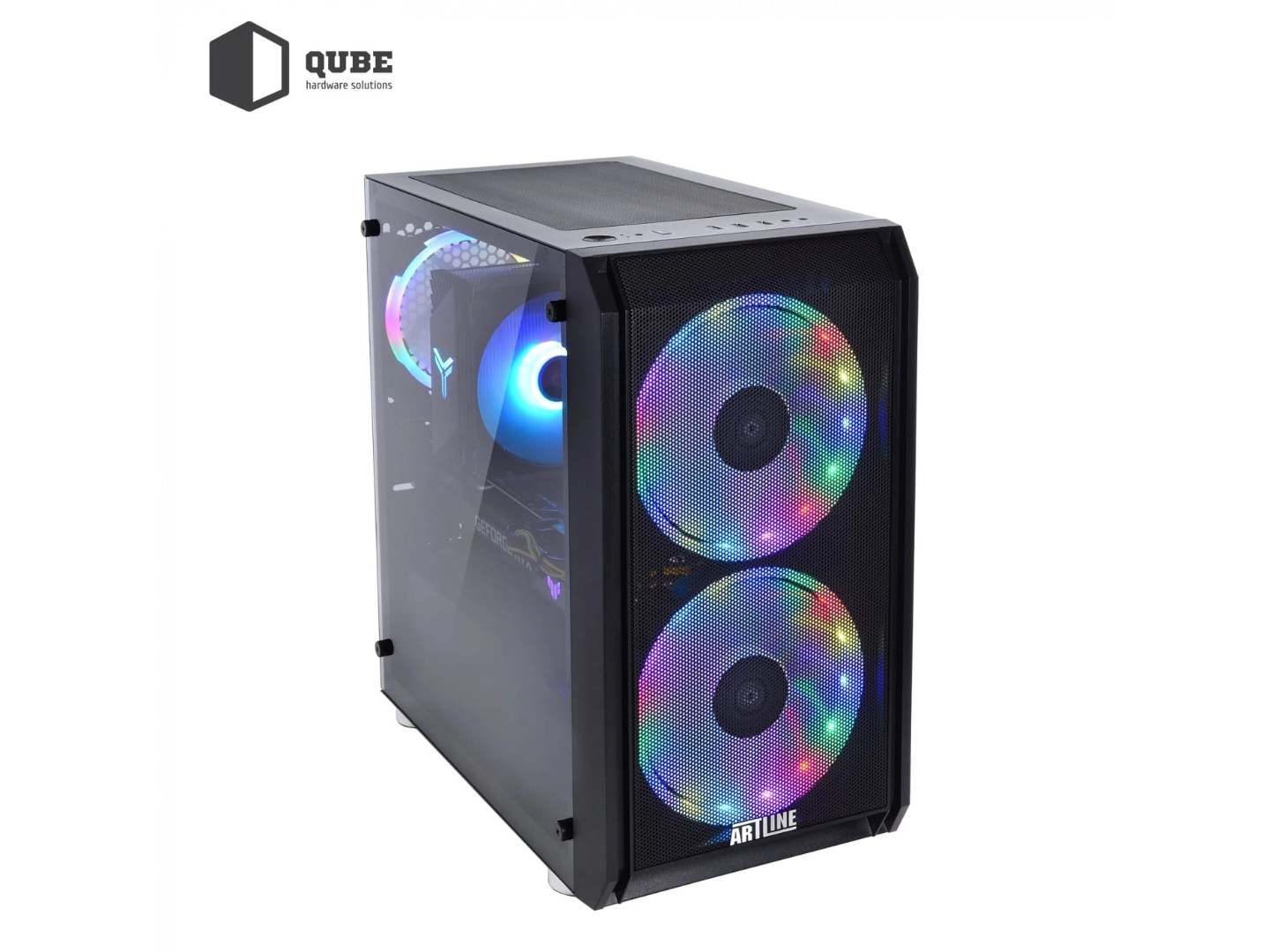 Системний блок QUBE QB Ryzen 5 7500F RTX 5060 Ti 8GB NM 321010Win (Ryzen57500FRTX5060TI8GBNM321010Win) — фото 14