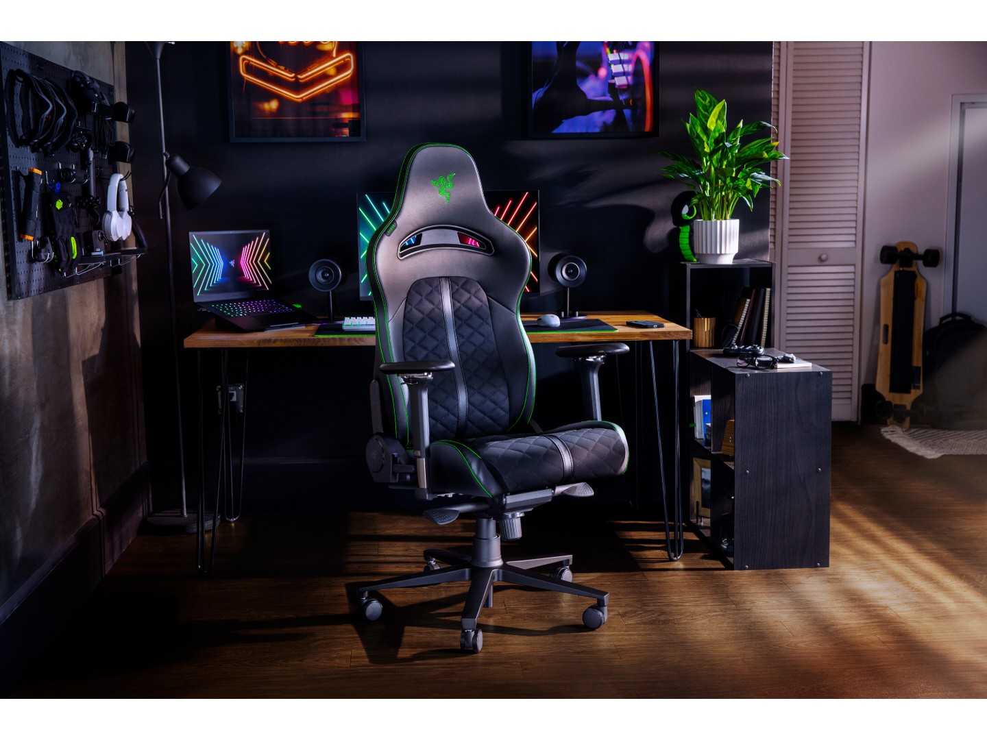 Крісло для геймерів Razer Enki (RZ38-03720300-R3G1) Black — фото 7