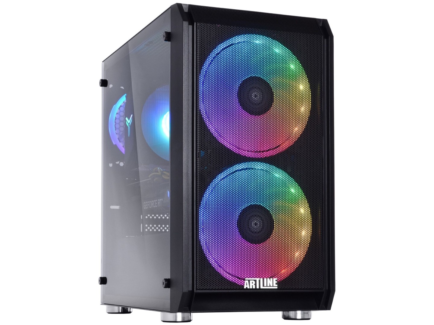 Системний блок QUBE QB Ryzen 7 7700 RTX 5060 Ti 8GB NM 3220 (Ryzen77700RTX5060TI8GBNM3220) — фото 2