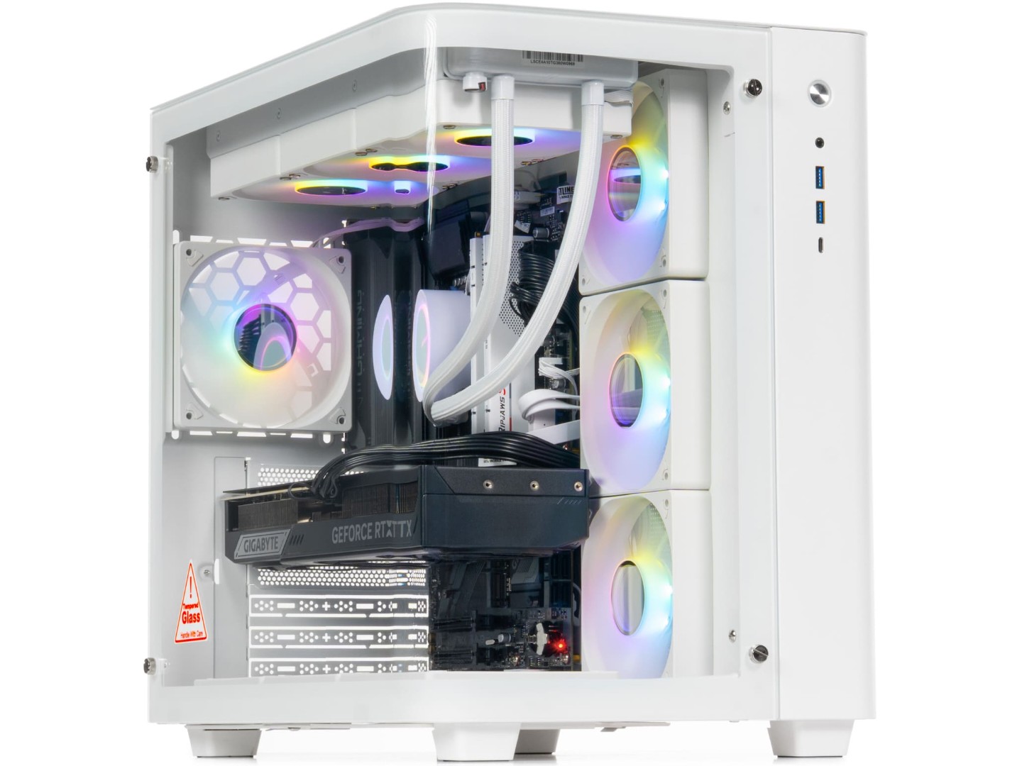 Системний блок QUBE QB Ryzen 9 9950X RTX 5090 32GB TK3W 642020 (Ryzen99950XRTX509032GBTK3W642020) — фото 2