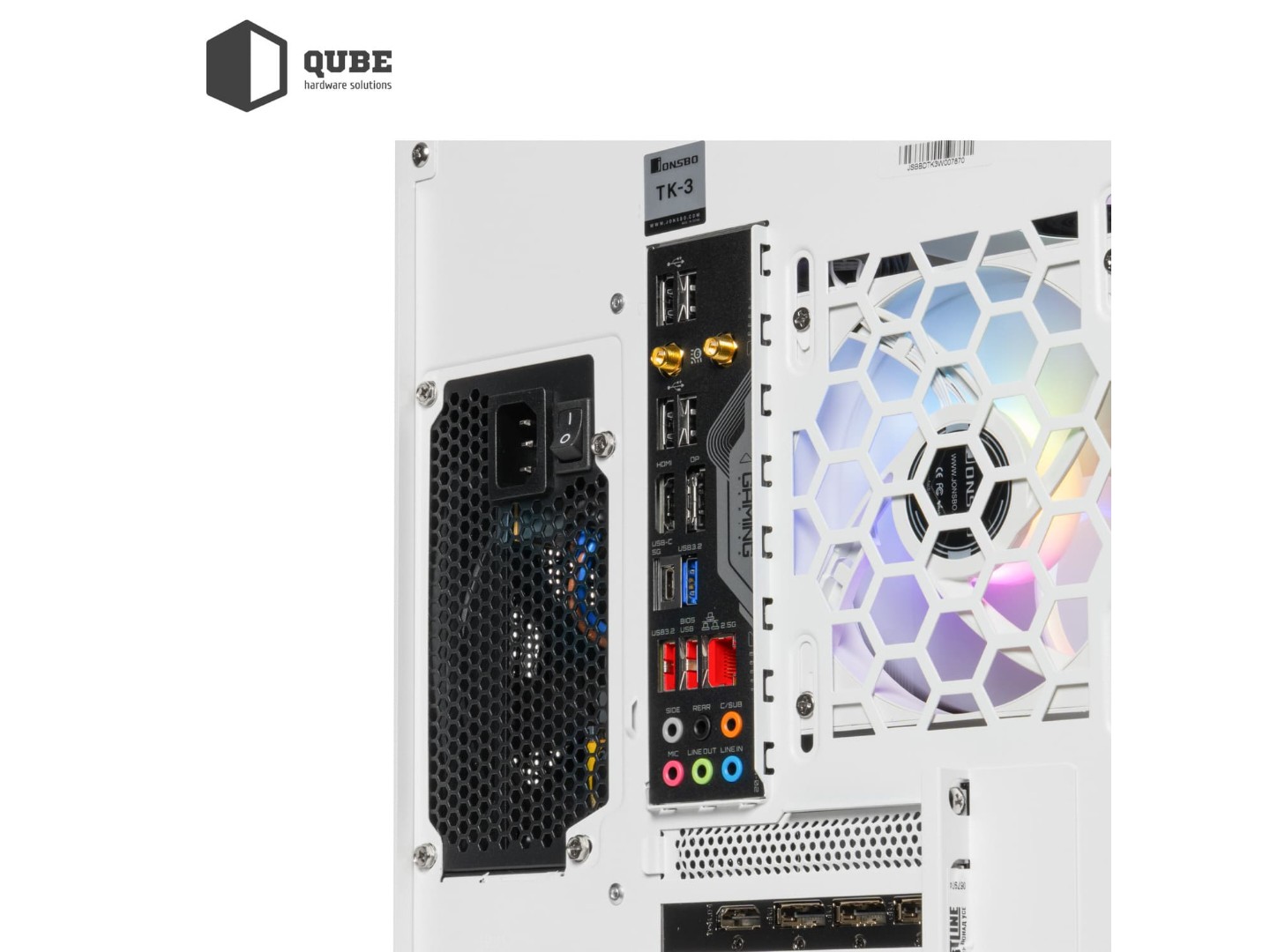 Системний блок QUBE QB Ryzen 9 9950X RTX 5090 32GB TK3W 642020 (Ryzen99950XRTX509032GBTK3W642020) — фото 13