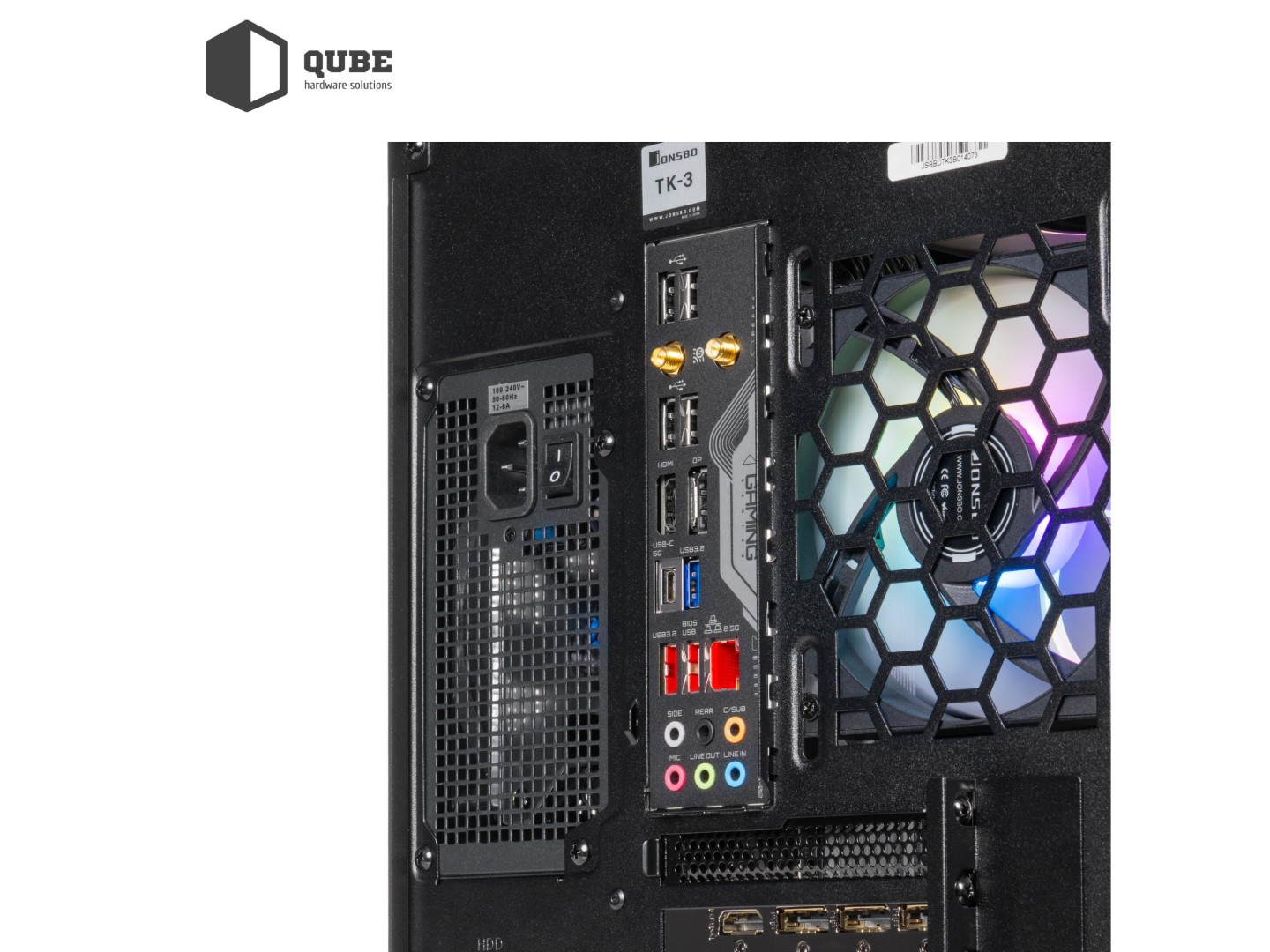 Системний блок QUBE QB Ryzen 9 9950X RTX 5080 16GB TK3B 641010 (Ryzen99950XRTX508016GBTK3B641010) — фото 10