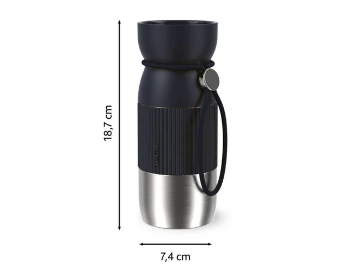 Термочашка Tefal N2191310 BeYou Cup Shape 0,36 л чорна — фото 12