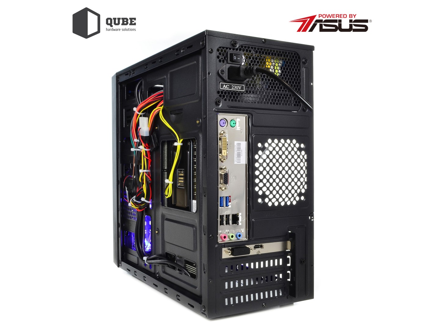 Системний блок QUBE QB i5 12400F GT 1030 2GB 1641 (i512400FGT10302GB1641) — фото 10