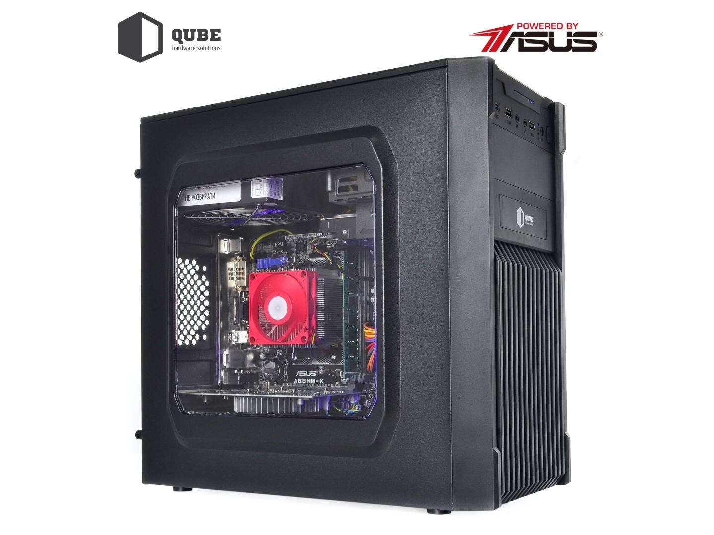 Системний блок QUBE QB i5 12400F GT 1030 2GB 1641 (i512400FGT10302GB1641) — фото 4