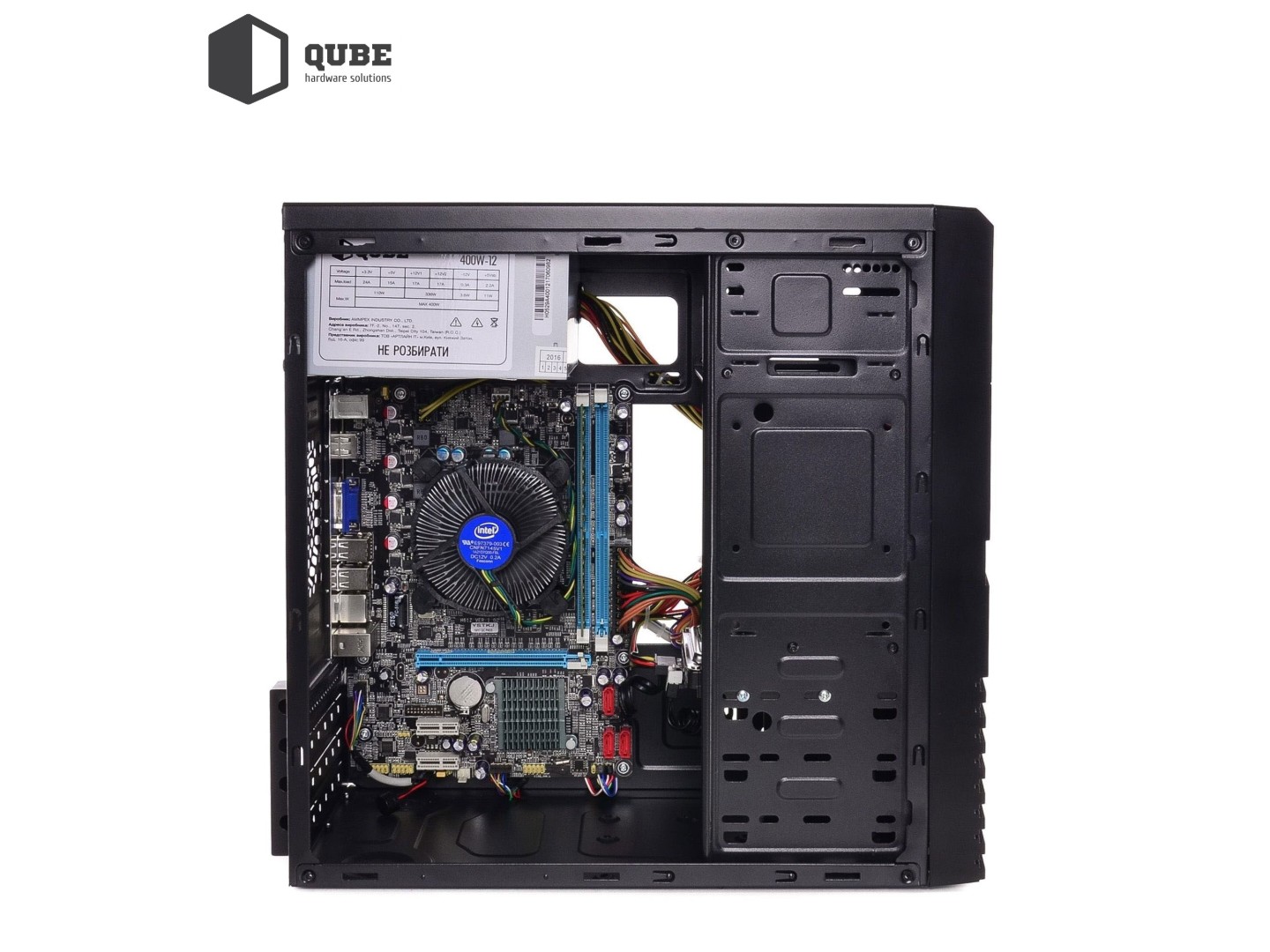 Системний блок QUBE QB i5 14400 B5 84 (i514400B584) — фото 9