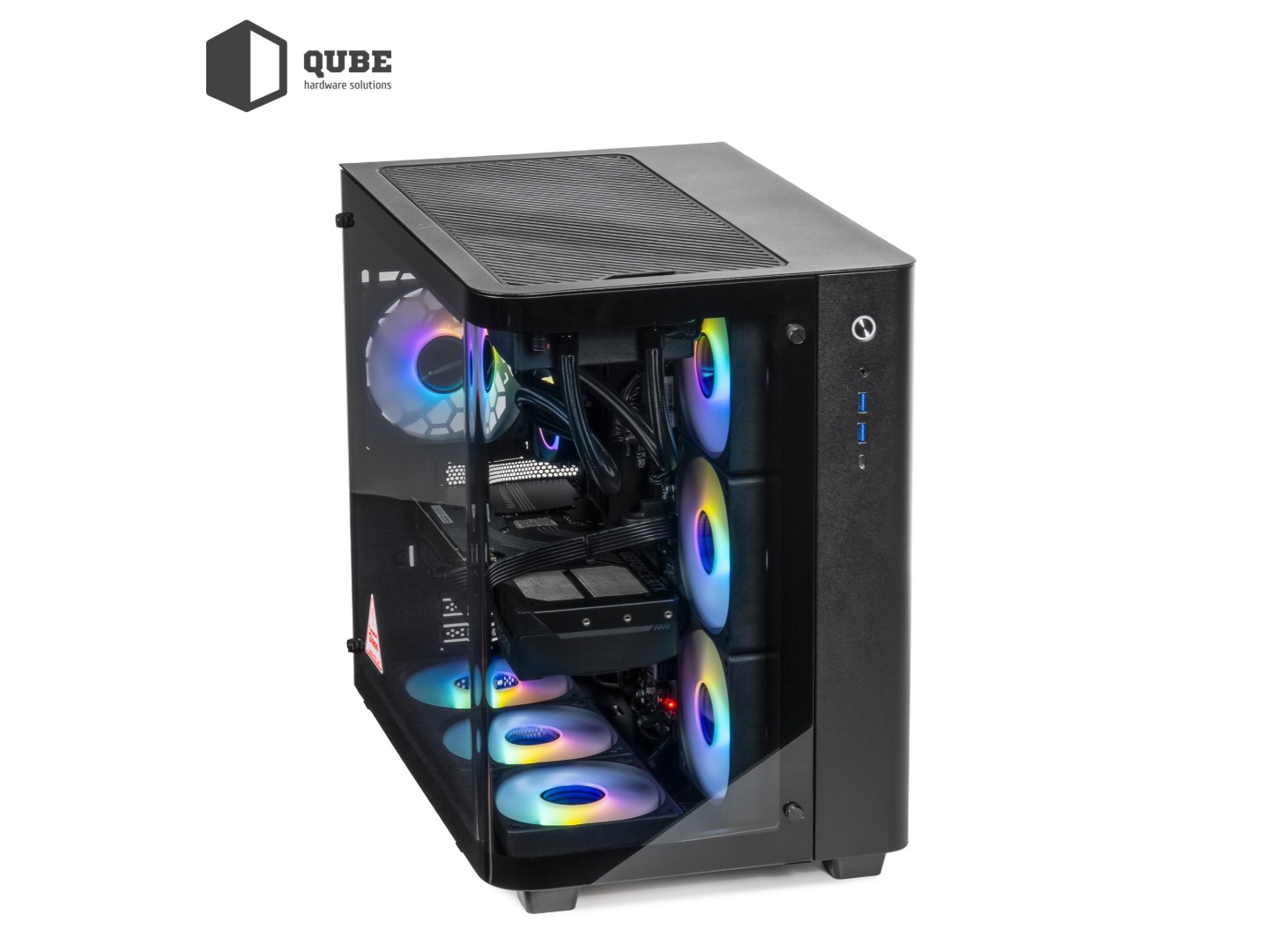 Системний блок QUBE QB Core Ultra 9 285KF RTX 5090 32GB TK3B 962020 (CoreUltra9285KFRTX509032GBTK3B962020) — фото 15