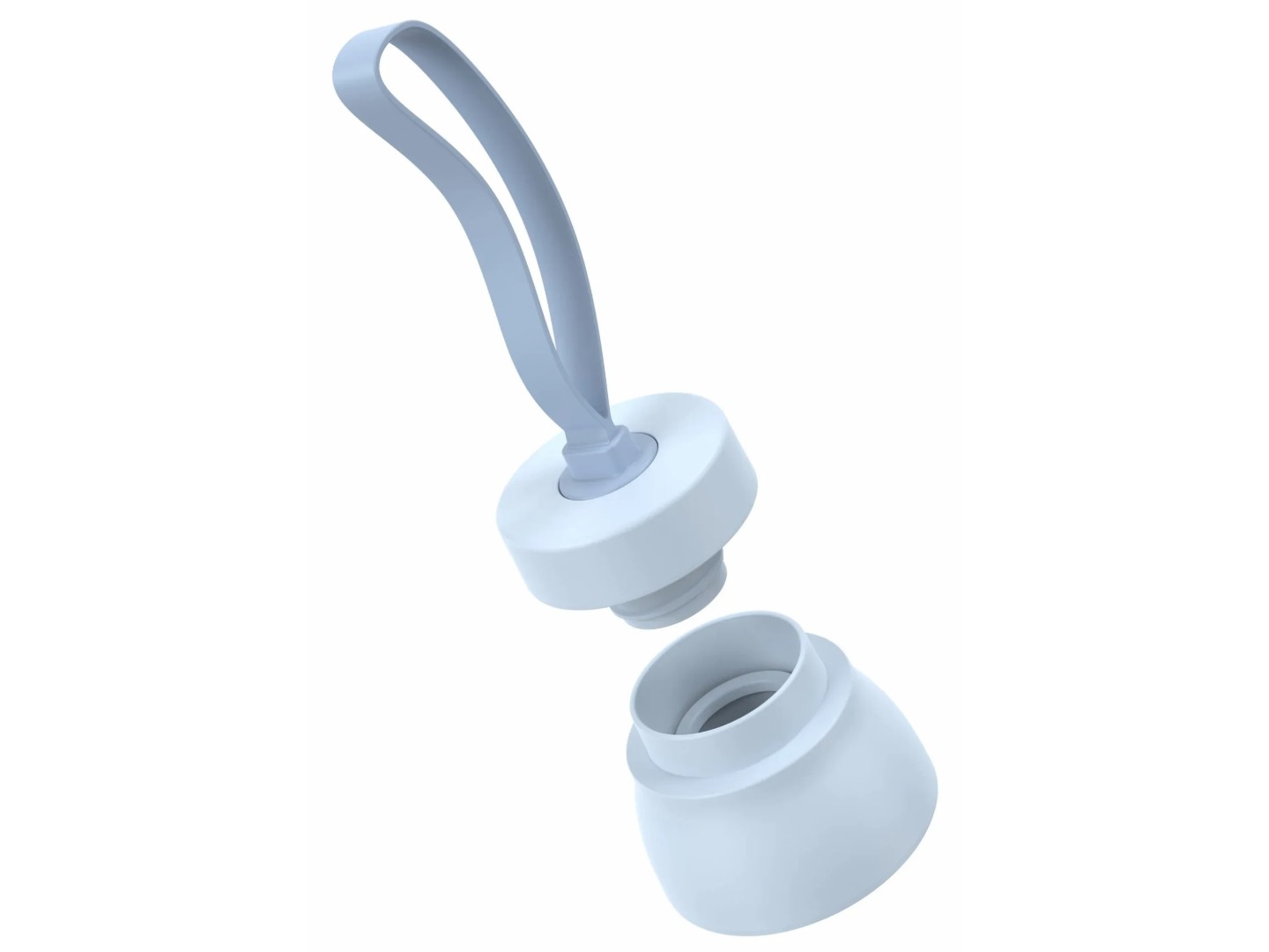 Термопляшка Tefal N2193410 BeYou Twist Screw Lid 0,7 л блакитна — фото 20