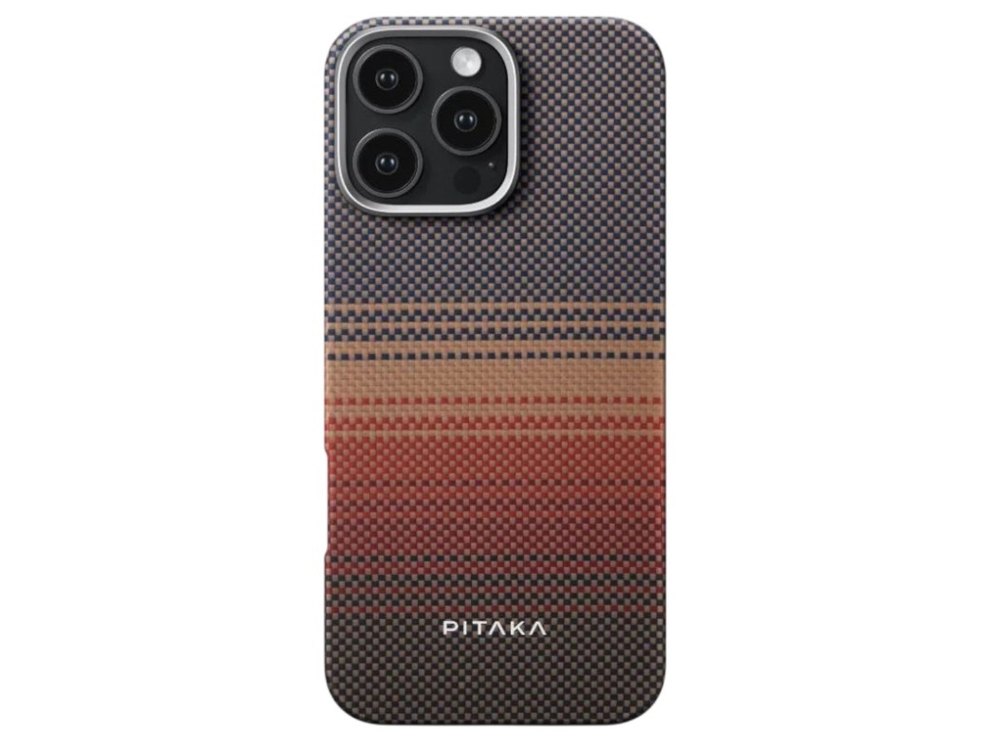 Чохол для смартфону Pitaka Tactile Woven Sunset for iPhone 16 Pro (KI1601SU) — фото 2
