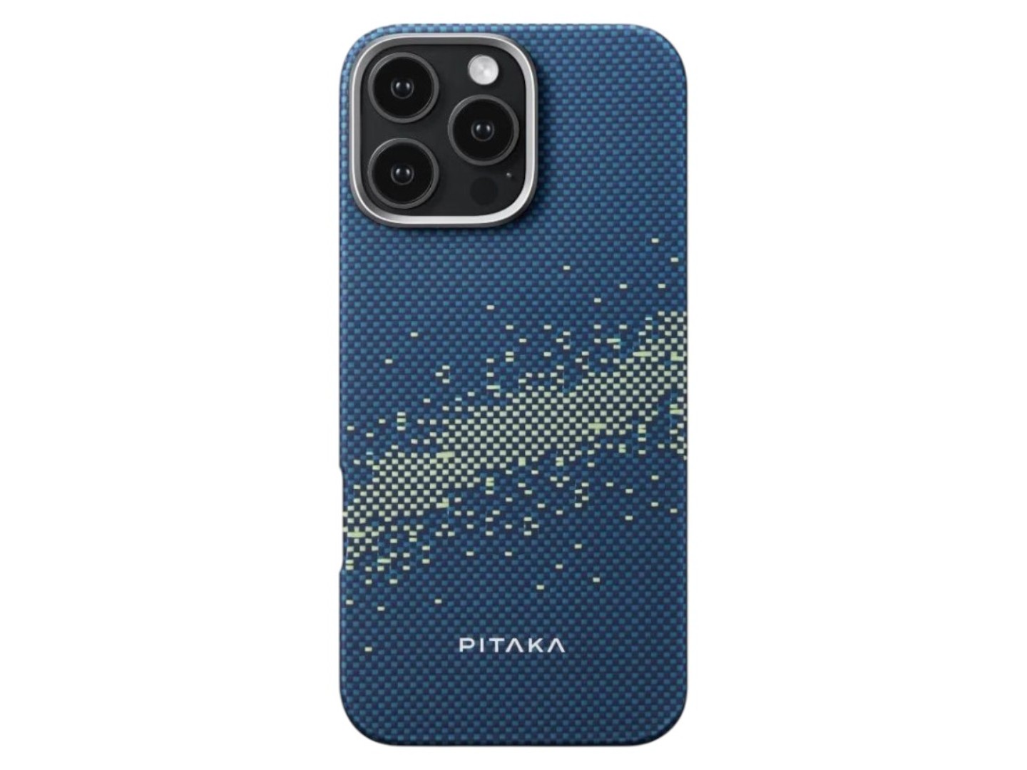 Чохол для смартфону Pitaka Tactile Woven StarPeak Milky Way Galaxy for iPhone 16 Pro Max (KI1602PMYG) — фото 2