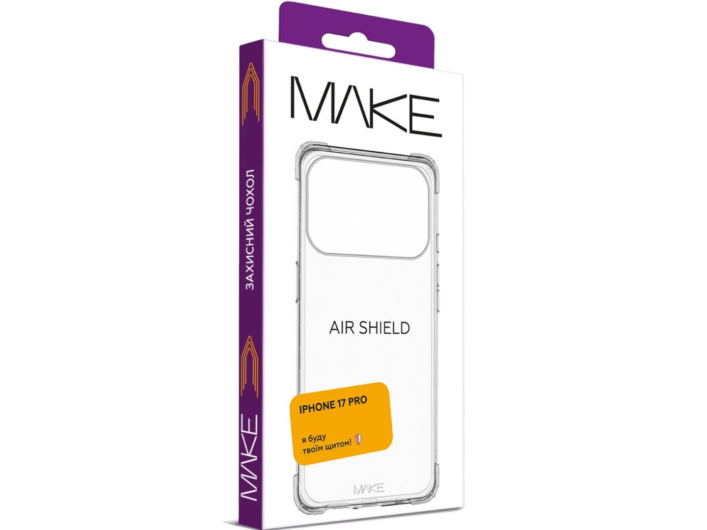 Чохол для смартфону MAKE AirShield for Apple iPhone 17 Pro (MCAS-AI17P) — фото 4