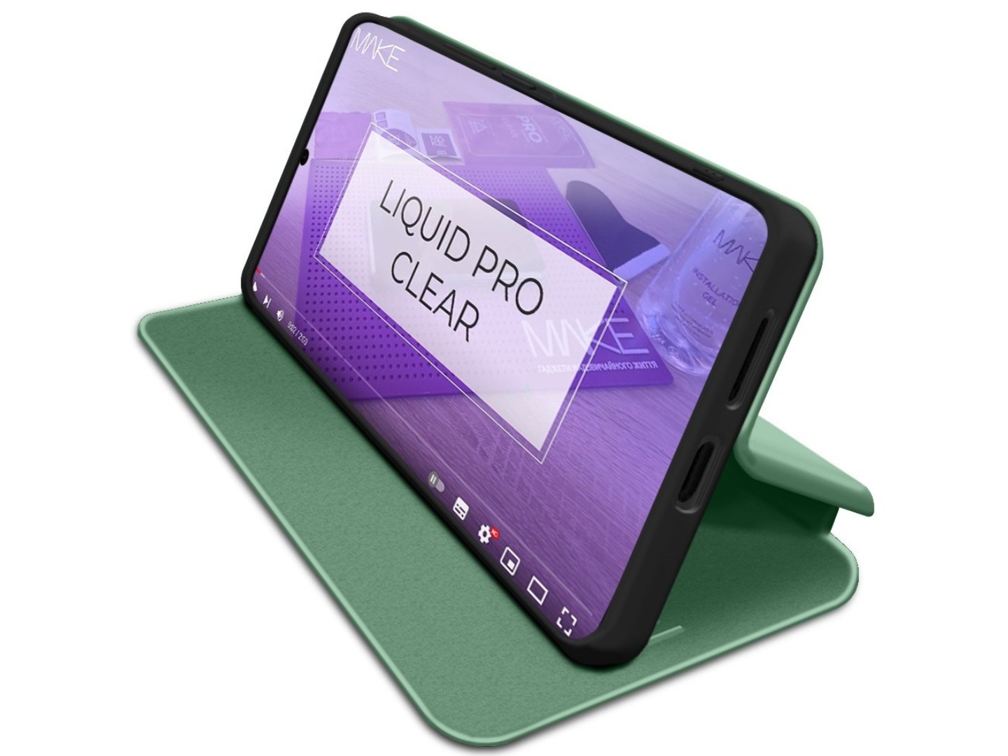 Чохол для смартфону MAKE Flip for Samsung A37, Mint (MCP-SA37MN) — фото 4