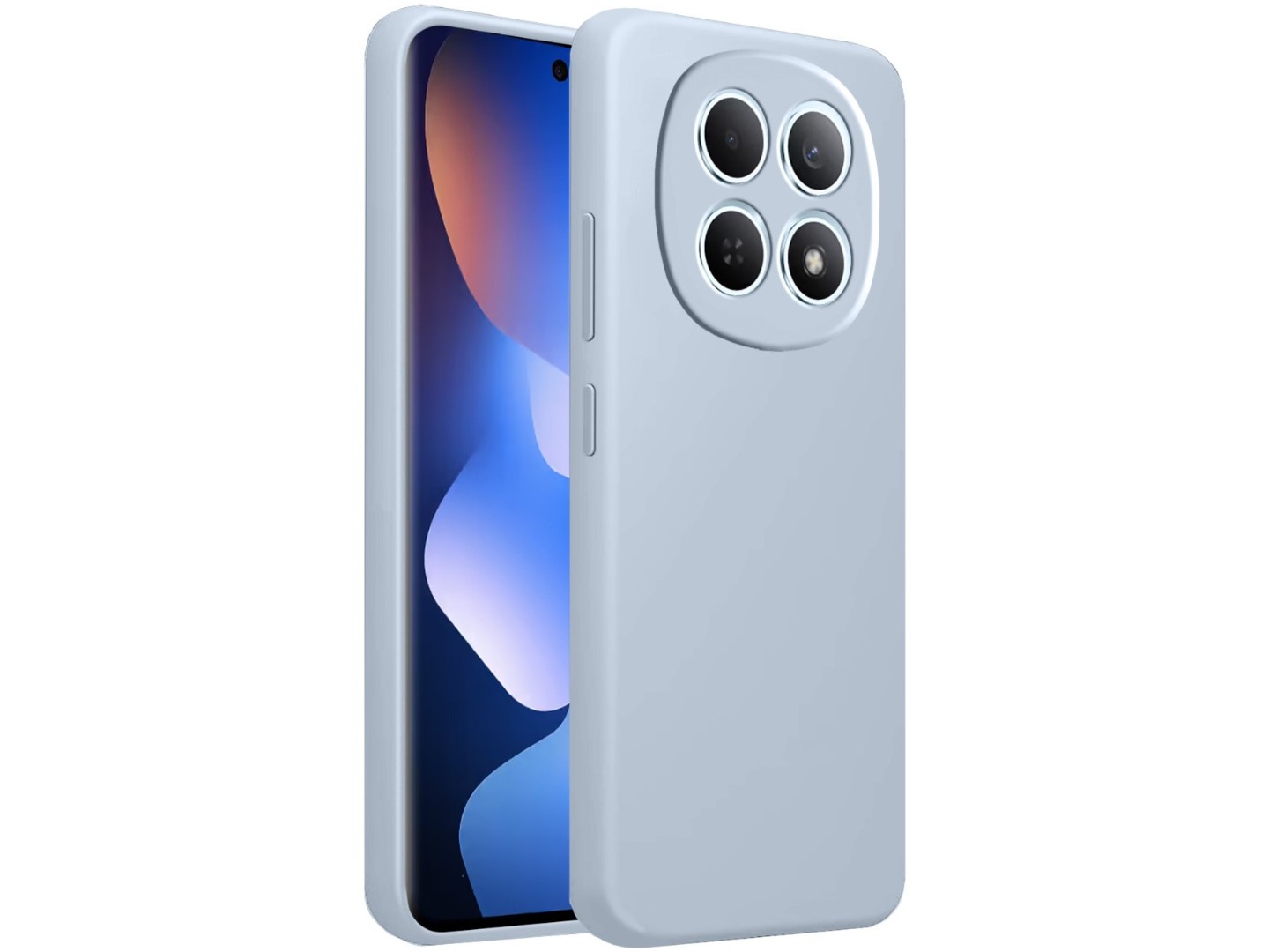 Чохол для смартфону MAKE Silicone for Xiaomi Redmi Note 15, Glacier Blue (MCL-XRN15GB) — фото 4