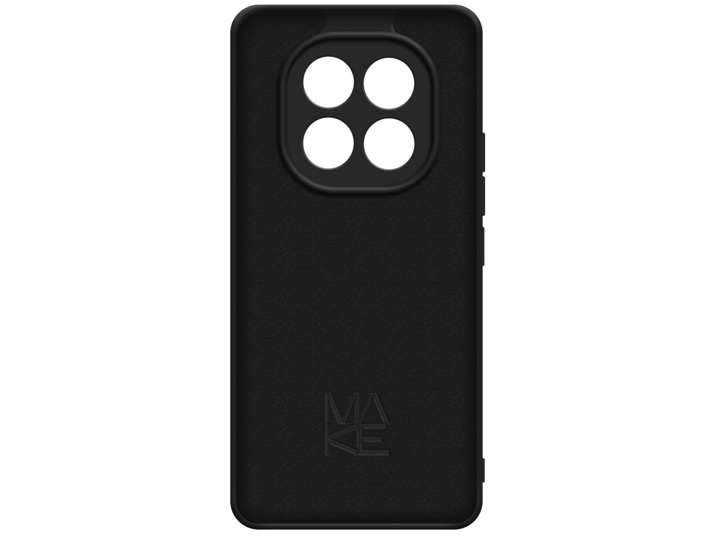 Чохол для смартфону MAKE Silk for Xiaomi Redmi Note 15 Pro 4G, Black (MCK-XRN15PBK) — фото 4