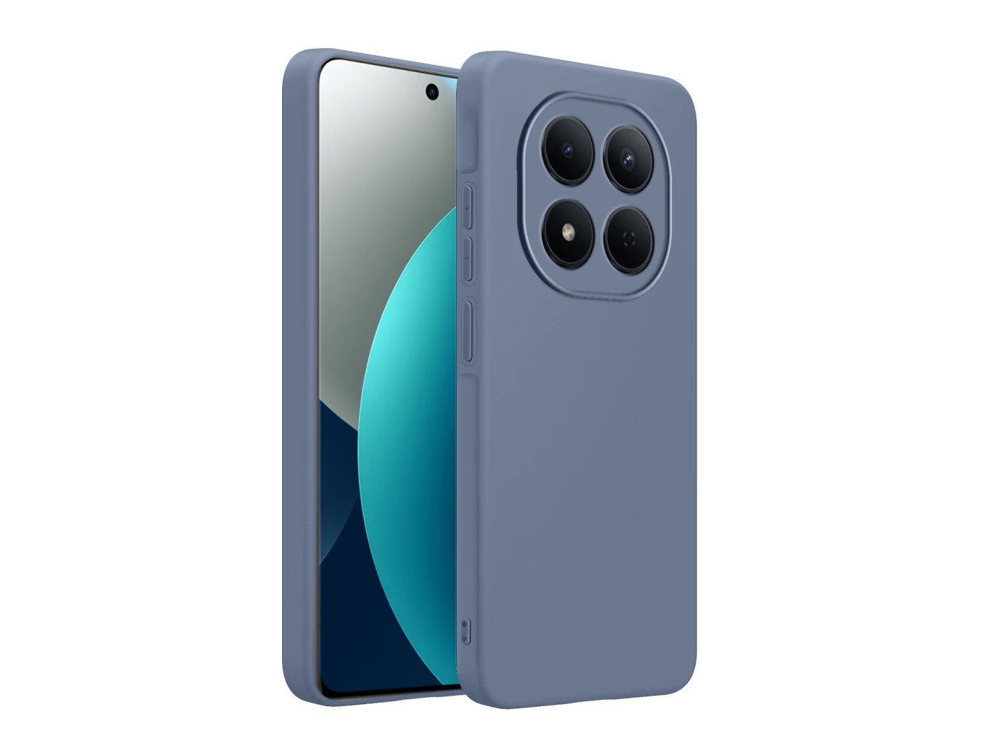 Чохол для смартфону MAKE Silk for Xiaomi Redmi Note 15 Pro 5G, Glacier Blue (MCK-XRN15P5GGB) — фото 3