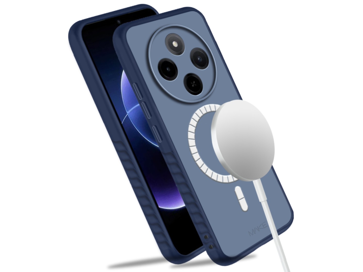 Чохол для смартфону MAKE Xiaomi Redmi 17C Atlas Magnet Blue (MTLSM-XR17CBL) — фото 3