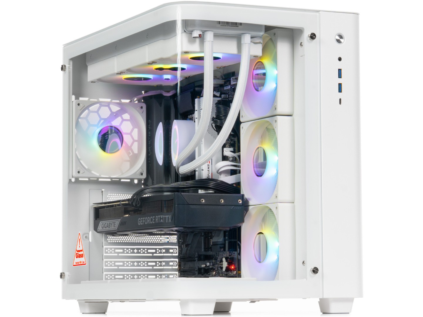 Системний блок QUBE QB Core Ultra 9 285KF RTX 5090 32GB TK3W 962020 (CoreUltra9285KFRTX509032GBTK3W962020) — фото 2
