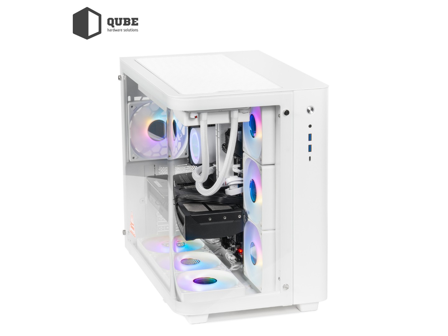 Системний блок QUBE QB Core Ultra 9 285KF RTX 5090 32GB TK3W 962020 (CoreUltra9285KFRTX509032GBTK3W962020) — фото 19