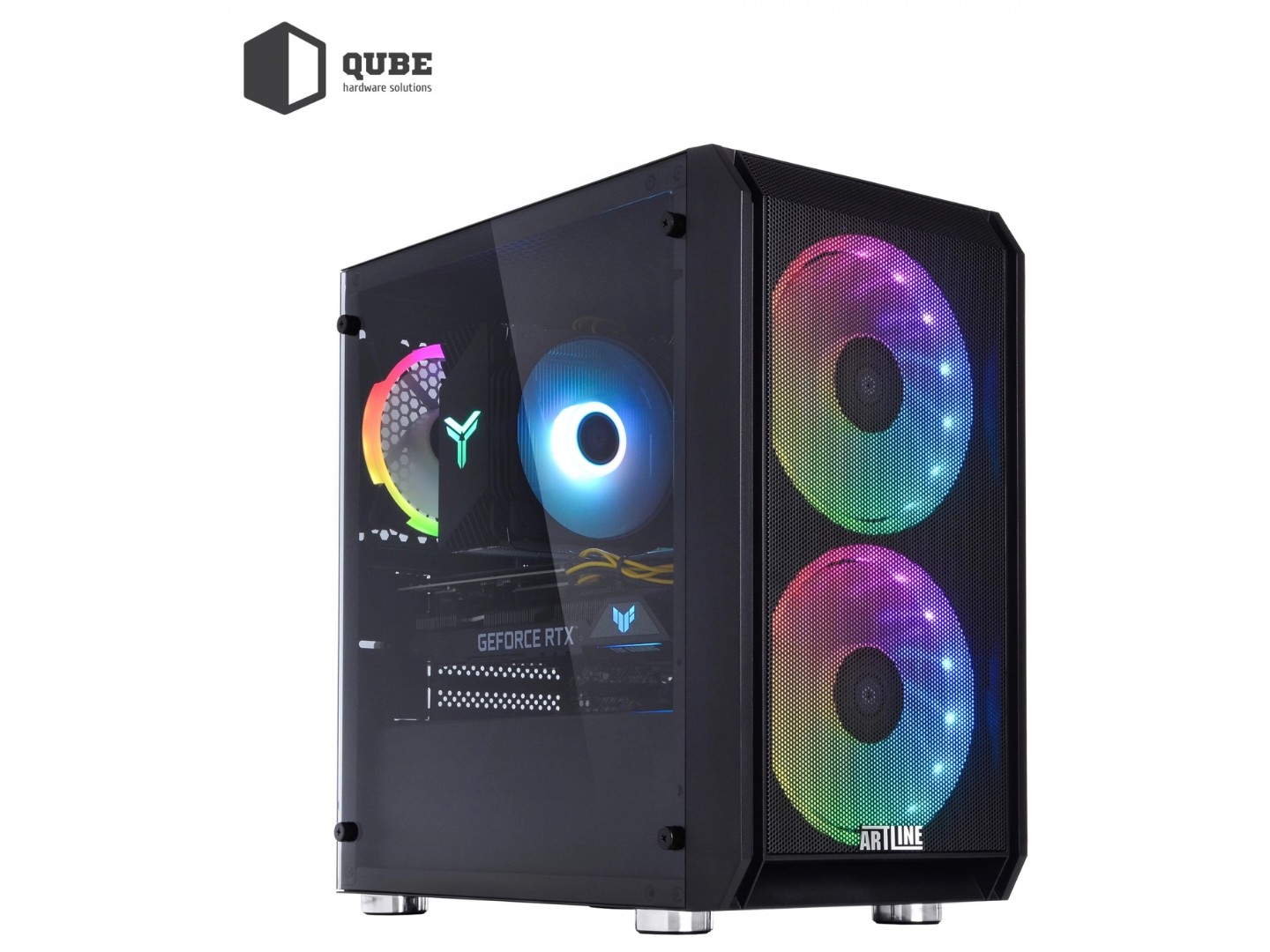Системний блок QUBE QB i5 14400F RTX 5060 Ti 16GB NM 321010 (i514400FRTX5060TI16GBNM321010) — фото 12