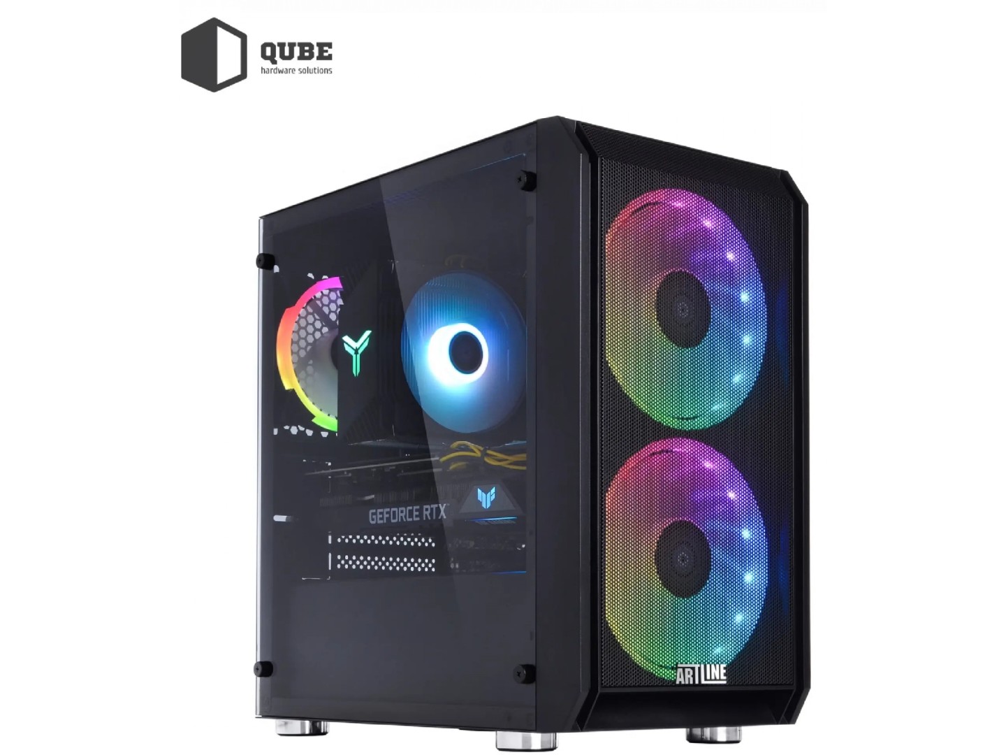Системний блок QUBE QB i5 14400F RTX 5060 Ti 16GB NM 321010Win (i514400FRTX5060TI16GBNM321010Win) — фото 14