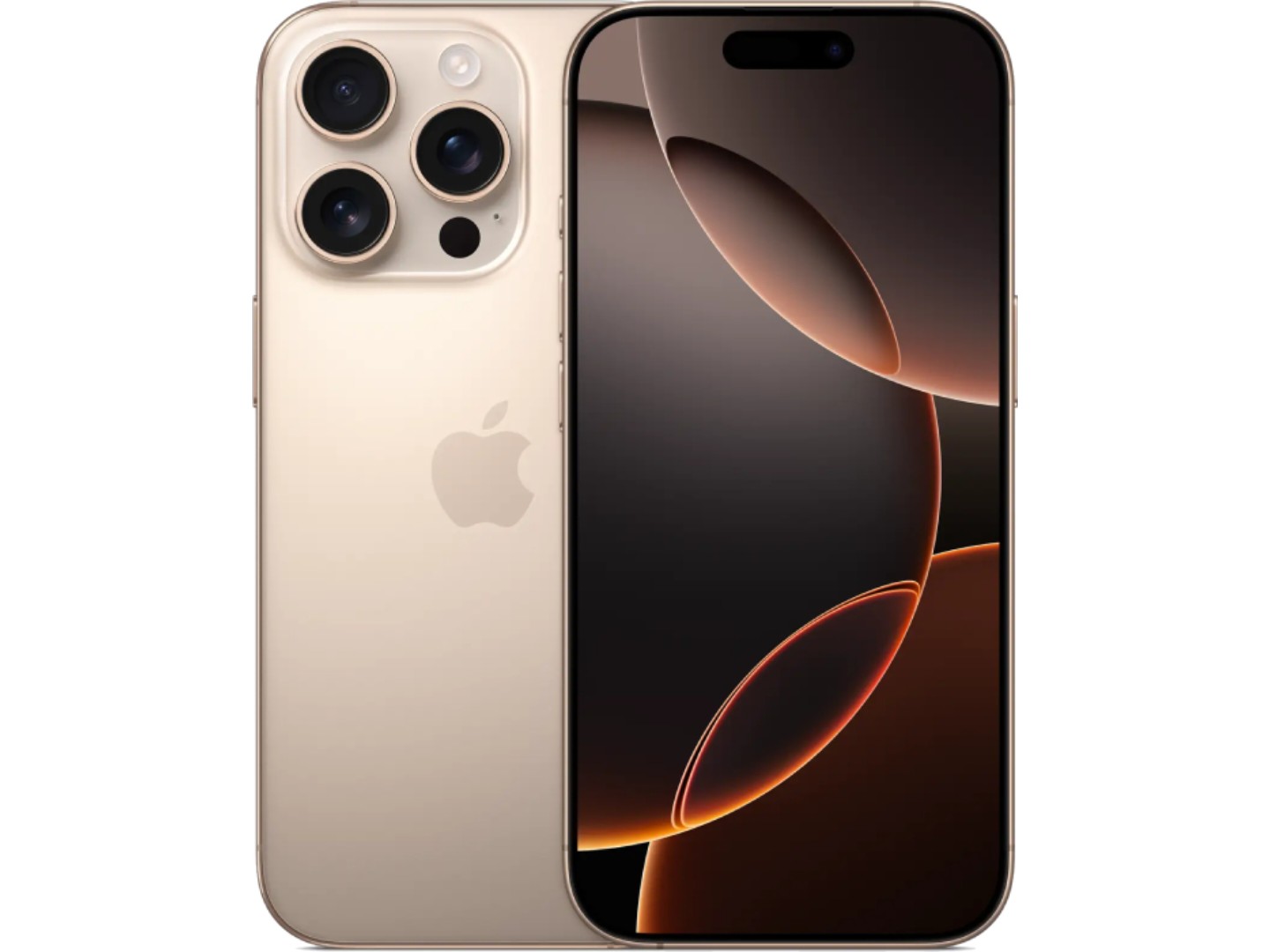 Смартфон Apple iPhone 16 Pro Max 512Gb Desert Titanium (Відновлений, Добрий стан) e-SIM — фото 2