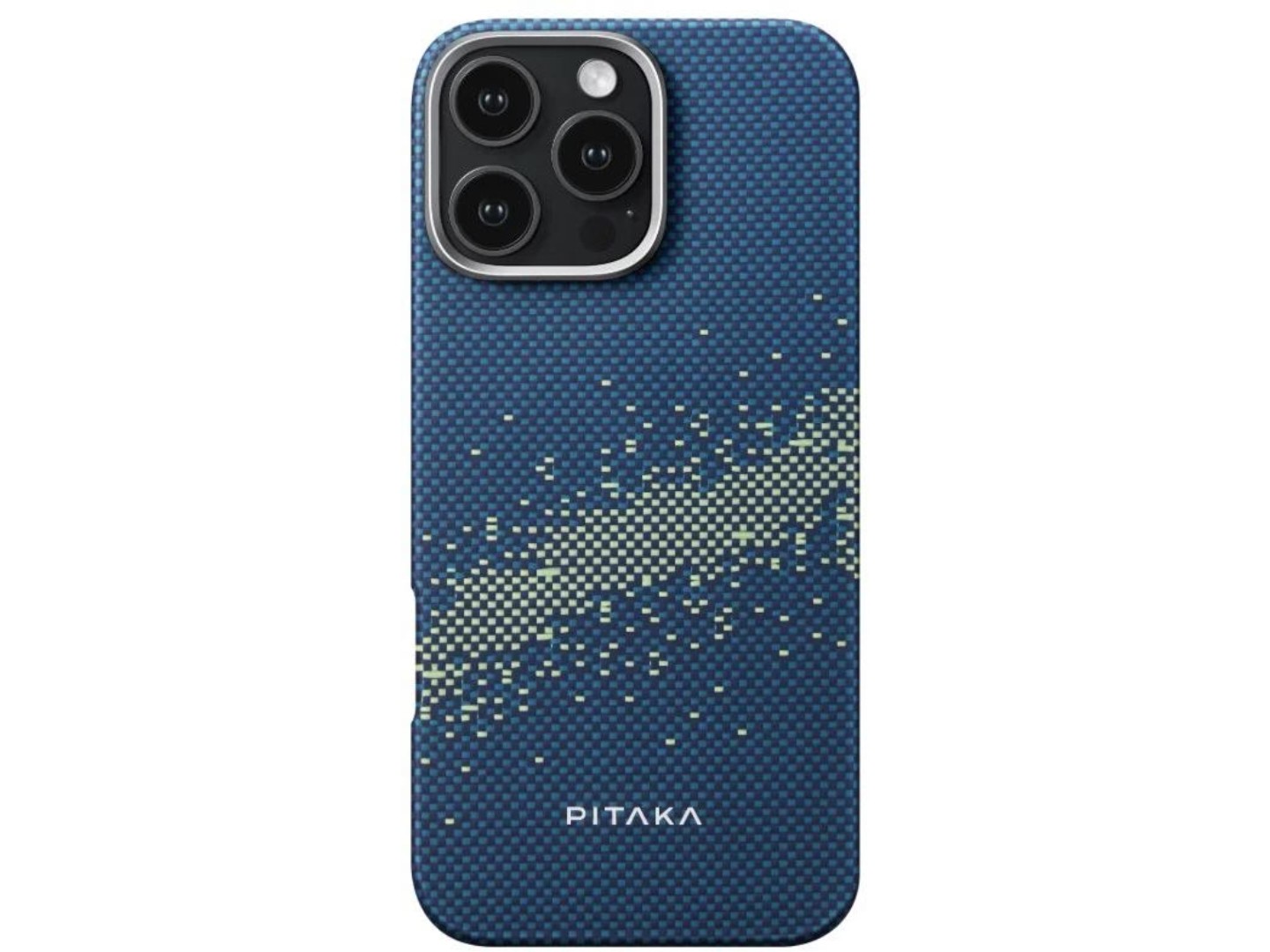 Чохол для смартфону Pitaka Tactile Woven StarPeak Milky Way Galaxy for iPhone 16 Pro (KI1601PMYG) — фото 2