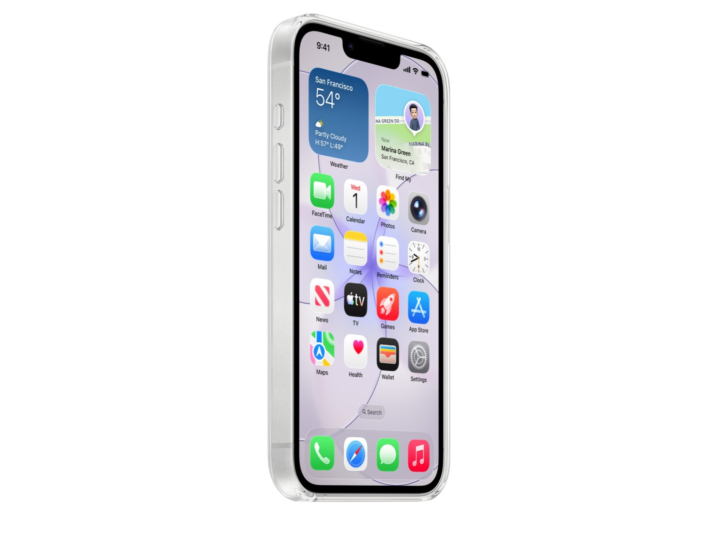 Чохол для смартфону Apple Clear Case with MagSafe iPhone 17e (MHWC4ZM/A) — фото 4