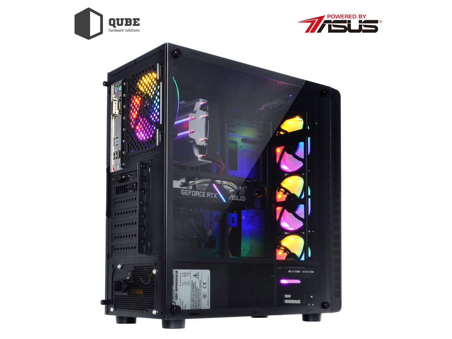 Системний блок QUBE QB Ryzen 5 5600X GT 1030 2GB 162 (Ryzen55600XGT10302GB162) — фото 13