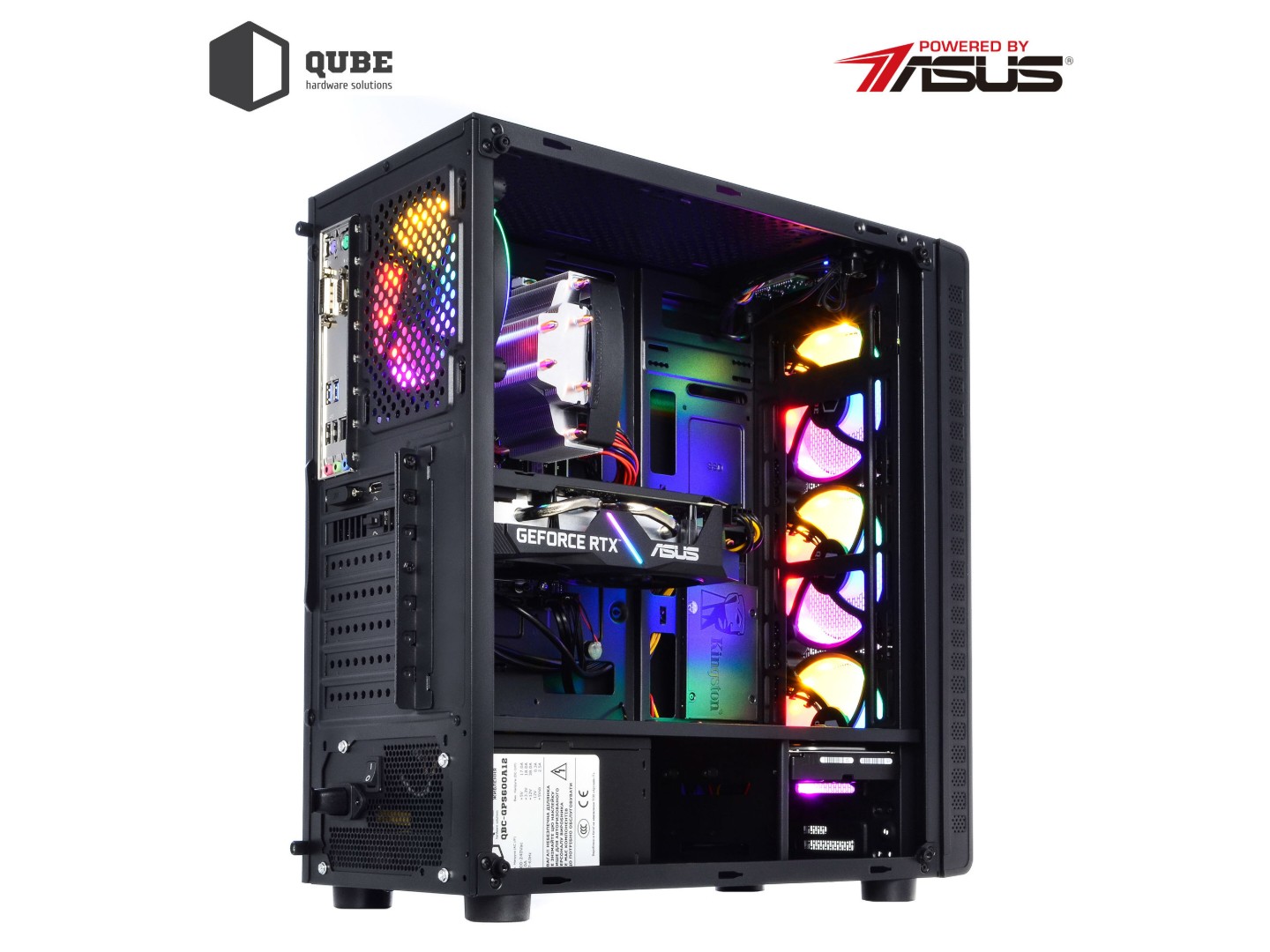 Системний блок QUBE QB Ryzen 5 5600X GT 1030 2GB 162 (Ryzen55600XGT10302GB162) — фото 15