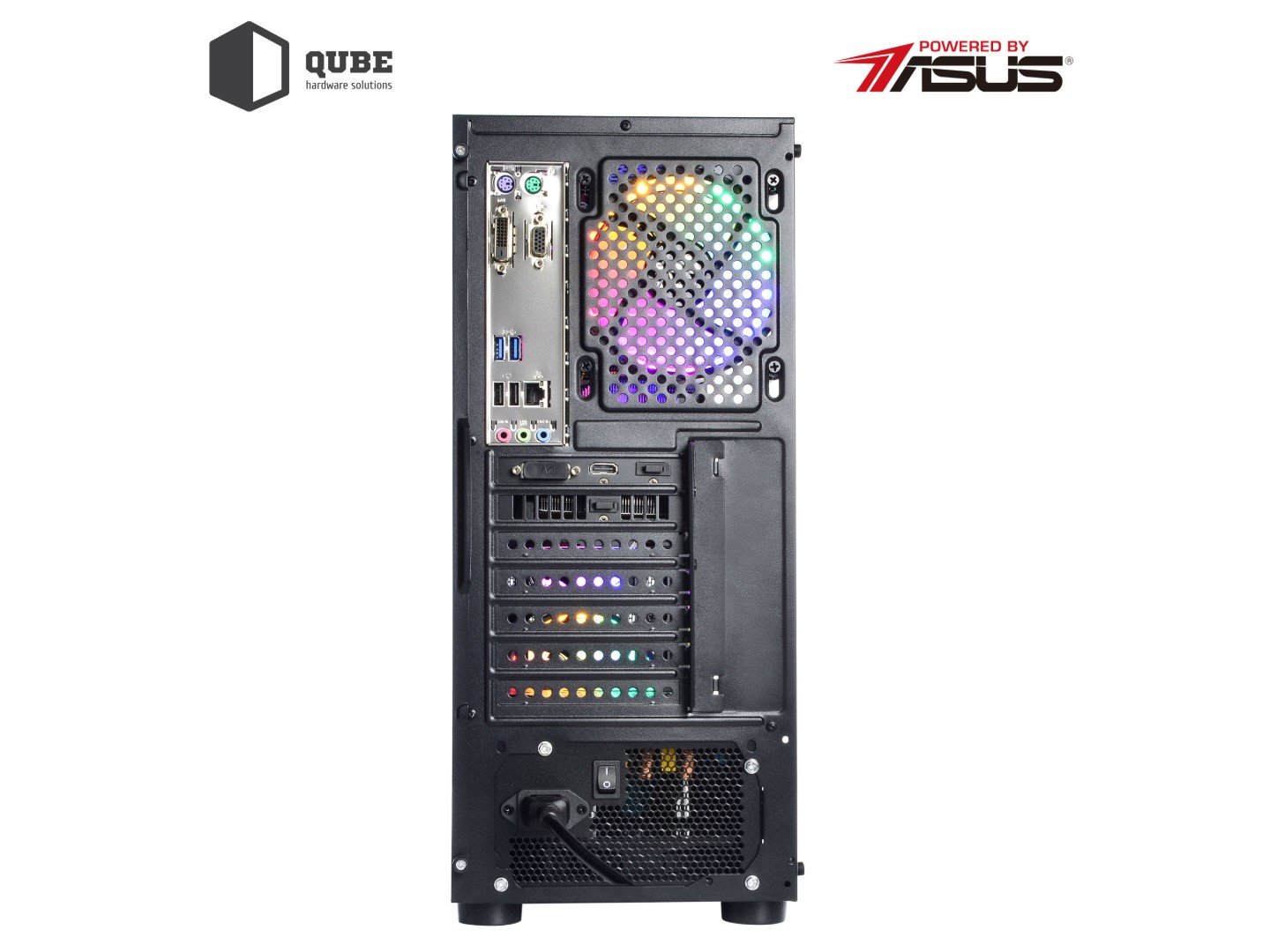 Системний блок QUBE QB Ryzen 5 5600X GT 1030 2GB 162 (Ryzen55600XGT10302GB162) — фото 9