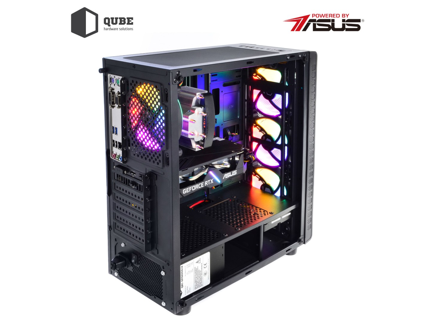 Системний блок QUBE QB Ryzen 5 5600X GT 1030 2GB 162 (Ryzen55600XGT10302GB162) — фото 11