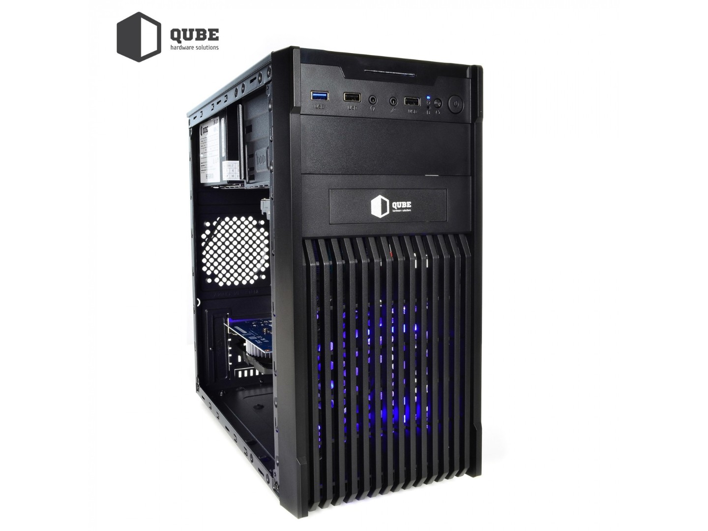 Системний блок QUBE QB Ryzen 5 5500 GT 1030 2GB 82 (Ryzen55500GT10302GB82) — фото 5