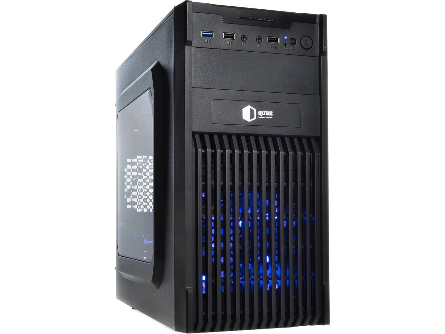 Системний блок QUBE QB Ryzen 5 5500 GT 1030 2GB 82 (Ryzen55500GT10302GB82) — фото 2