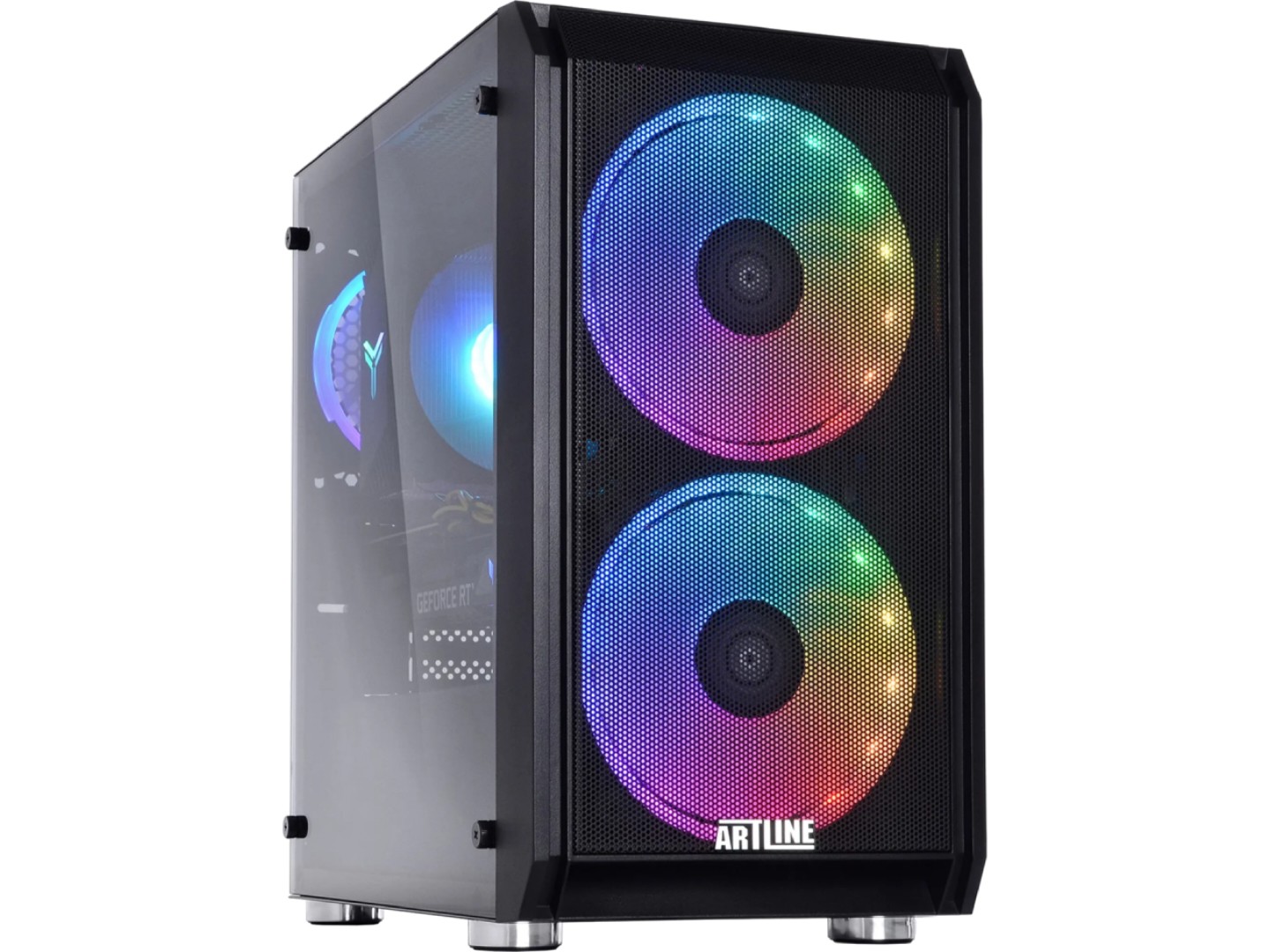 Системний блок QUBE QB Ryzen 5 5500 RTX 5050 8GB NM 3220 (Ryzen55500RTX50508GBNM3220) — фото 2